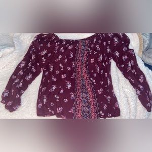Hollister Blouse Size Large